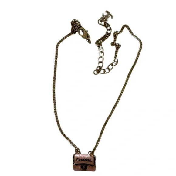 CHANEL Gold and Silver Pendant Necklace - Picture 7 of 8